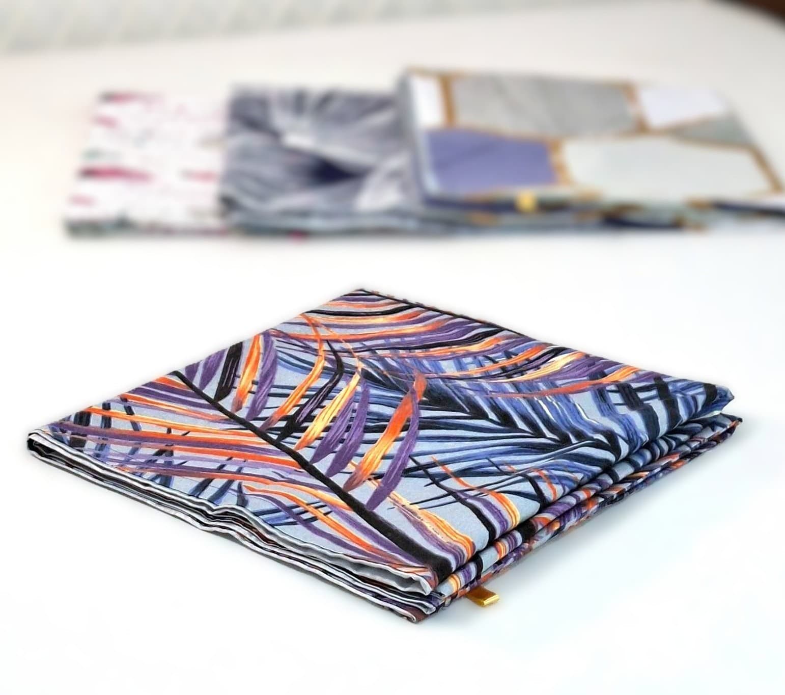 Mata Poślizgowa MamiGlide - Tropical Leaves - zdjęcie 2