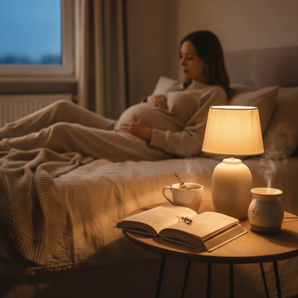 Wieczorna rutyna w ciąży - klucz do spokojnego snu